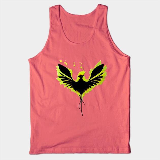 Bird Sketch Tank Top by orange-teal